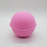 Pink sugar bath bomb